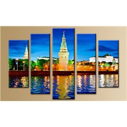 Модульная картина на  метале - 5m-266 - Модульная картины, Репродукции, Декоративные панно, Декор стен