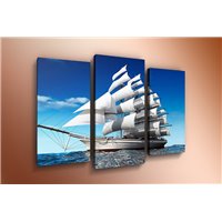 Портреты картины репродукции на заказ - Модульная картина на дереве - m-000350