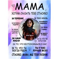 Картина на холсте по фото Модульные картины Печать портретов на холсте Мотивационный постер