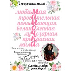 Картина на холсте по фото Модульные картины Печать портретов на холсте Мотивационный постер