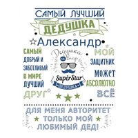 Портреты картины репродукции на заказ - Правила дома - Для бабушки и дедушки