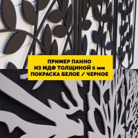 Портреты картины репродукции на заказ - Панно "Крона дерева" из металла