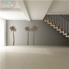Картина на холсте по фото Модульные картины Печать портретов на холсте Трафарет Пальмы II