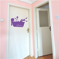 Трафарет Табличка для ванной - Модульная картины, Репродукции, Декоративные панно, Декор стен