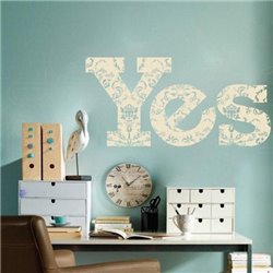 Трафарет YES - Модульная картины, Репродукции, Декоративные панно, Декор стен