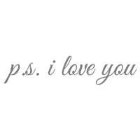 Портреты картины репродукции на заказ - Трафарет p.s. i love you