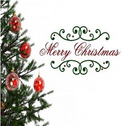 Трафарет Красочная надпись Merry Christmas! - Модульная картины, Репродукции, Декоративные панно, Декор стен