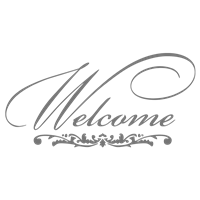 Портреты картины репродукции на заказ - Трафарет Welcome
