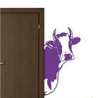 Портреты картины репродукции на заказ - Трафарет Коровка