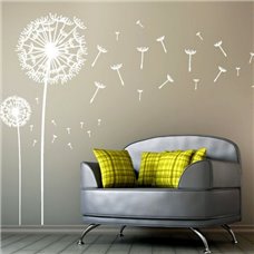 Картина на холсте по фото Модульные картины Печать портретов на холсте Трафарет Дуэт одуванчиков