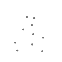Портреты картины репродукции на заказ - Трафарет Новогодняя ель в горшочке