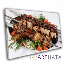 Картина в кафе - Модульная картины, Репродукции, Декоративные панно, Декор стен