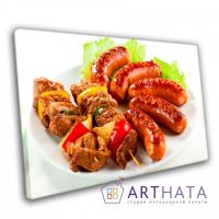 Портреты картины репродукции на заказ - Картина в кафе