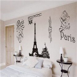 Трафарет Paris - Модульная картины, Репродукции, Декоративные панно, Декор стен