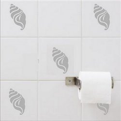 Трафарет Ракушки рапаны для плитки - Модульная картины, Репродукции, Декоративные панно, Декор стен