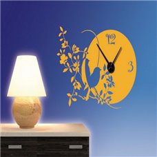 Картина на холсте по фото Модульные картины Печать портретов на холсте Трафарет Часы Весенние птицы
