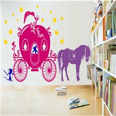 Картина на холсте по фото Модульные картины Печать портретов на холсте Трафарет Карета Золушки