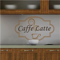 Портреты картины репродукции на заказ - Трафарет Cafe Latte