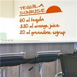 Трафарет TEQUILA SUNRISE - Модульная картины, Репродукции, Декоративные панно, Декор стен