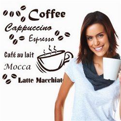 Трафарет Сорта кофе II - Модульная картины, Репродукции, Декоративные панно, Декор стен