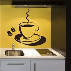 Картина на холсте по фото Модульные картины Печать портретов на холсте Трафарет Чашка молотого кофе