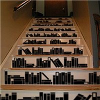 Трафарет Книжные полки