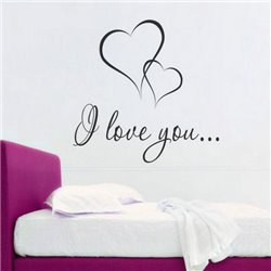 Трафарет I love you - Модульная картины, Репродукции, Декоративные панно, Декор стен