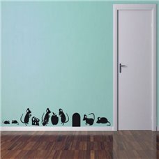 Картина на холсте по фото Модульные картины Печать портретов на холсте Трафарет Набор мышей
