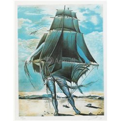 Корабль - Модульная картины, Репродукции, Декоративные панно, Декор стен