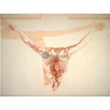 Картина на холсте по фото Модульные картины Печать портретов на холсте Христос в перспективе (Вознесение)