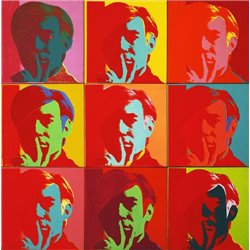 Автопортрет, 1967 - Модульная картины, Репродукции, Декоративные панно, Декор стен