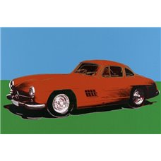 Картина на холсте по фото Модульные картины Печать портретов на холсте 300SL Coupe