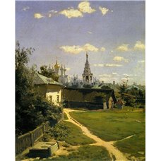 Картина на холсте по фото Модульные картины Печать портретов на холсте Московский дворик
