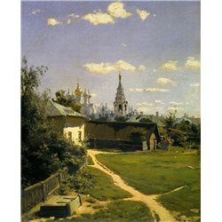 Московский дворик - Модульная картины, Репродукции, Декоративные панно, Декор стен