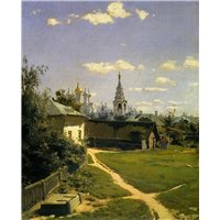 Портреты картины репродукции на заказ - Московский дворик