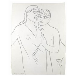 Без названия (Wilhelm von Gloeden) - Модульная картины, Репродукции, Декоративные панно, Декор стен