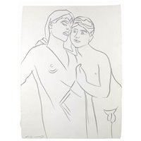Портреты картины репродукции на заказ - Без названия (Wilhelm von Gloeden)