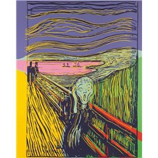 Картина на холсте по фото Модульные картины Печать портретов на холсте Крик (после Мунка)