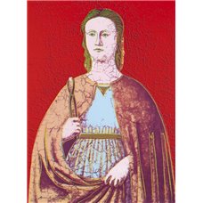 Картина на холсте по фото Модульные картины Печать портретов на холсте Святая Аполония