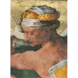 Сивилла Ливийская, деталь - Модульная картины, Репродукции, Декоративные панно, Декор стен