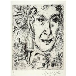 Автопортрет. Рисунок - Модульная картины, Репродукции, Декоративные панно, Декор стен