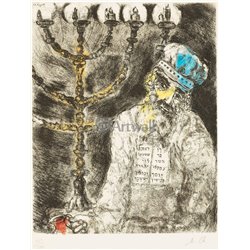 Библия. Аарон и подсвечник - Модульная картины, Репродукции, Декоративные панно, Декор стен