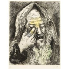 Картина на холсте по фото Модульные картины Печать портретов на холсте Библия. Страдание Иеремии