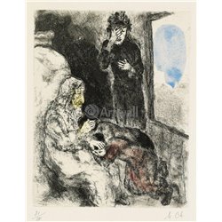 Библия. Иаков благословляет детей Иосифа - Модульная картины, Репродукции, Декоративные панно, Декор стен