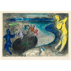 Дафнис и Хлоя. Сновидение капитана Бриакси - Модульная картины, Репродукции, Декоративные панно, Декор стен