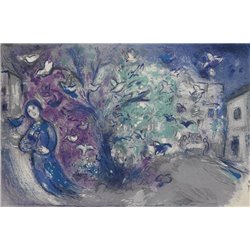 Дафнис и Хлоя. Ловля птиц - Модульная картины, Репродукции, Декоративные панно, Декор стен