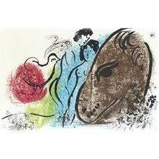 Картина на холсте по фото Модульные картины Печать портретов на холсте Бурая лошадь