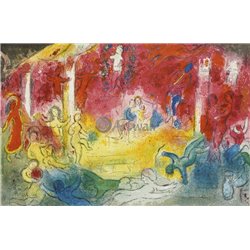Дафнис и Хлоя. Храм и истории Бахуса - Модульная картины, Репродукции, Декоративные панно, Декор стен