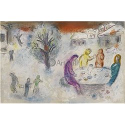 Дафнис и Хлоя. Трапеза у Дриаса - Модульная картины, Репродукции, Декоративные панно, Декор стен