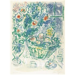 Корзина с фруктами и ананасами - Модульная картины, Репродукции, Декоративные панно, Декор стен